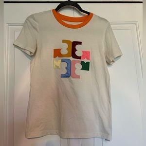 Tory Burch women’s short sleeve logo tee size XS